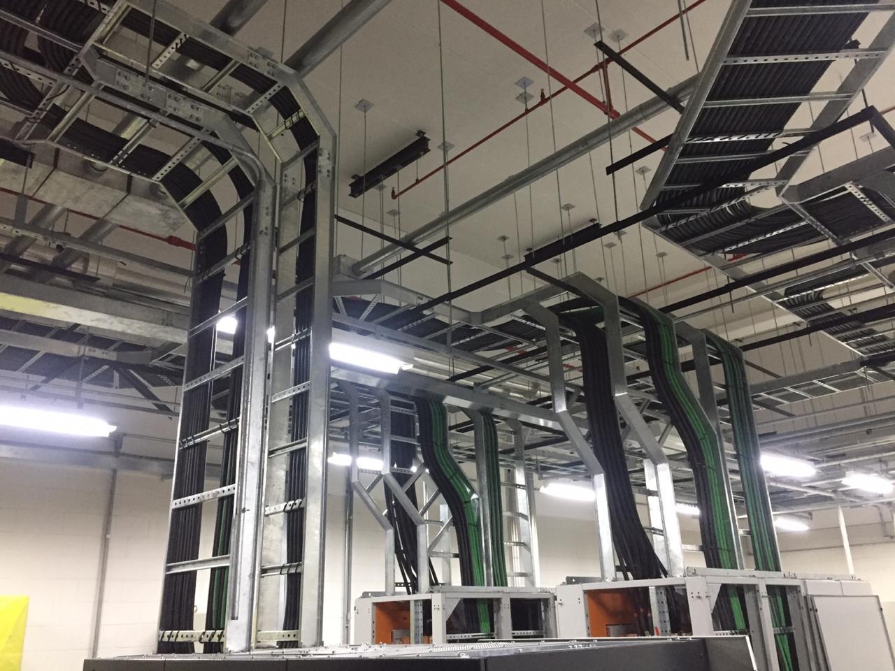 Projeto de infraestrutura elétrica - Eletrocalhas